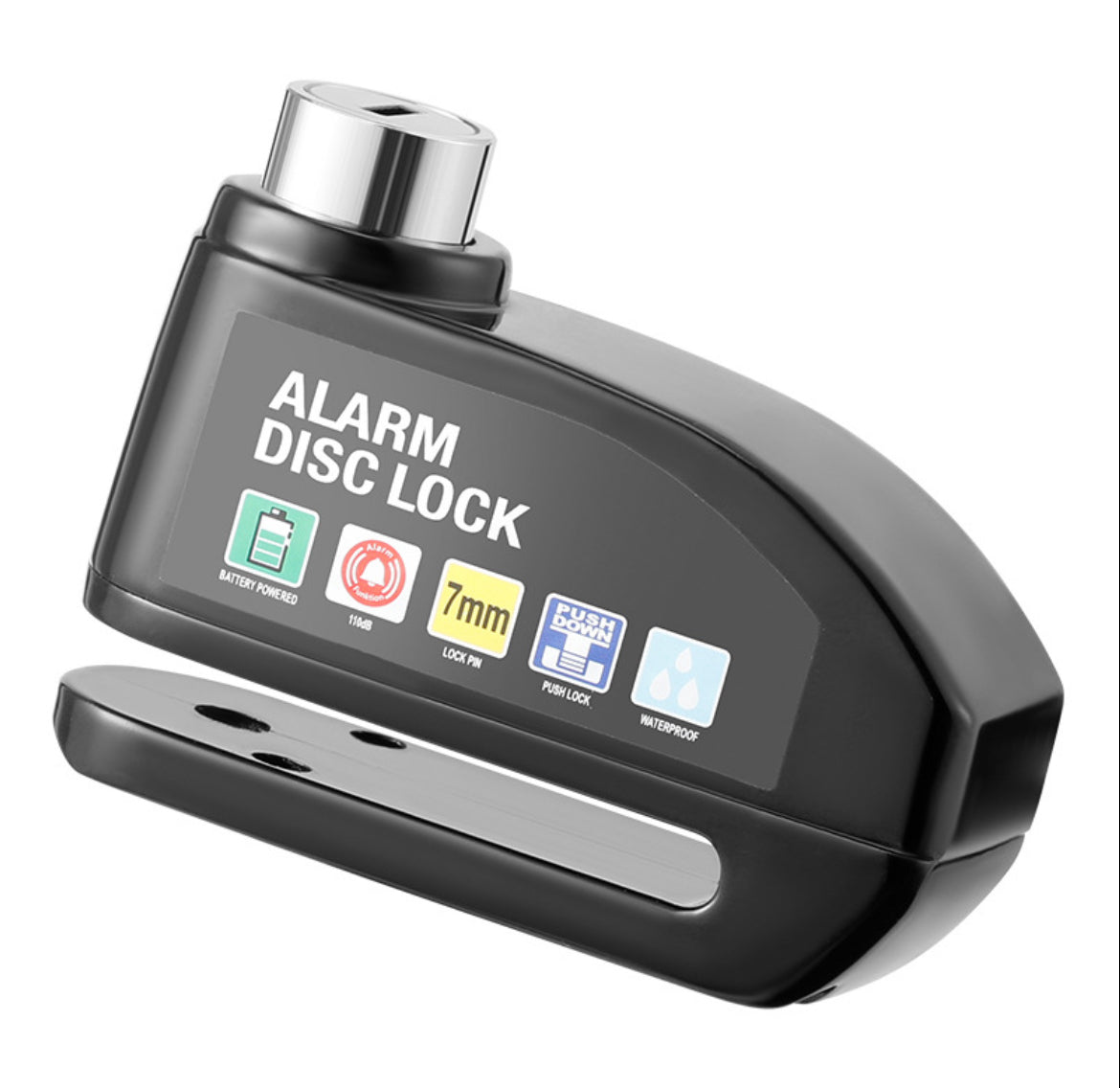 Alarm Disc Lock For Bikes & Scooters